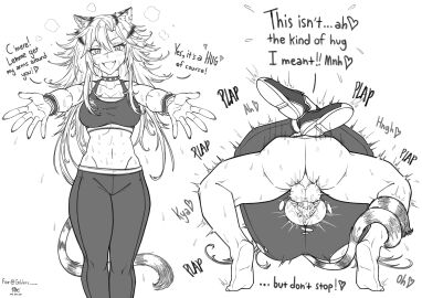 1boy 1girls anus arknights ass balls breasts clothed clothed_female_nude_male clothed_sex clothing creampie cum cum_in_pussy cum_inside cyngapra english_text female indra_(arknights) leg_lock legs_up looking_at_viewer male male_penetrating male_penetrating_female mating_press medium_breasts monochrome muscular muscular_male nude penetration penis pussy simple_background solo_male sweat tail tail_wrap testicles text torn_clothes torn_clothing unprotected_sex vagina vaginal_insertion vaginal_penetration vaginal_sex white_background