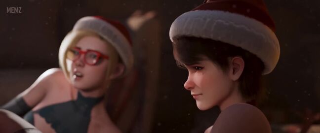 1boy 2025 2girls 3d andavaverse animated blonde_hair bottomless bottomless_male bra breasts brown_eyes brown_hair chloeangelva christmas christmas_background christmas_hat christmas_tree collaborative_footjob compression_artifacts darcy_redd dialogue duo_focus english english_dialogue eyewear feet female foot_fetish foot_on_penis footjob glasses indoors jock lace_bra legs_apart legs_apart_feet_together legs_together lingerie lingerie_only lip_gloss longer_than_10_seconds looking_at_genitalia macstarva male male/female max_(memz3d) maxine_anderson medium_hair megane memz3d moaning mp4 multiple_angles nerd original original_character penis red_eyewear rubbing rubbing_own_pussy rubbing_pussy rubbing_pussy_through_clothing short_hair shorter_than_30_seconds small_breasts soles straight toeless_legwear toeless_stockings toes trio video