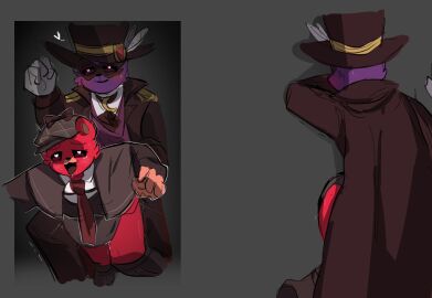 anthro anthro_on_anthro bobby_bearhug catnap catnap_(poppy_playtime) critters_(poppy_playtime) poppy_playtime poppy_playtime_(chapter_3) smiling_critters