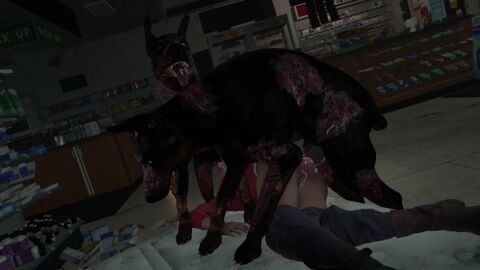 1girls 2animals 2boys 3d anal anal_sex blender blowjob brown_hair canine canine_genitalia canine_penis cerberus_(resident_evil) claire_redfield cum cum_in_ass cum_in_mouth cum_in_pussy darktronicksfm deep_blowjob deepthroat doberman domestic_dog face_fucking fellatio gangbang grabbing_own_breast interspecies long_hair monster oral sex sound spitroast sword_swallowing_position tagme tied_hair tongue_out video white_skin zombie zombie_dog
