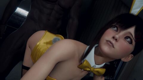 1boy 1girls 3d ambiguous_penetration animated blender bunny_ears bunnysuit chainsaw_man doggy_style higashiyama_kobeni kobeni_higashiyama light-skinned_female no_sound self_upload tagme vaginal_penetration video zeleous