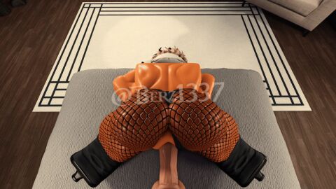 1boy 1girls 3d animated ass back balls bed bedroom berz1337 big_ass blonde_hair bunny_ears bunnysuit disembodied_penis female fishnets gif gyaru heels jack-o_pose male penetration penis pussy roblox robloxian self_upload tagme tan_body tan_skin tanned_female thighs vaginal_penetration watermark