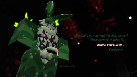 3d big_penis cum flaccid flaccid_penis gootraxian kaiju_paradise male murrcrawler muscular muscular_male nipples nuclear_rabbit_(kaiju_paradise) penis roblox roblox_game robloxian speech text thick_thighs watermark