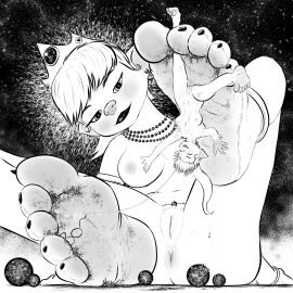 1:1 2024 5_toes anthro anus areola bodily_fluids breasts chipmunk closed_eyes digital_media_(artwork) dirty_feet duo eyebrows eyewear feet female female/female foot_fetish genital_fluids genitals glasses ground_squirrel hair hi_res humanoid_feet macro mammal nipples plantigrade pussy rodent sciurid soles squirrel toes vaginal_fluids xtreme7