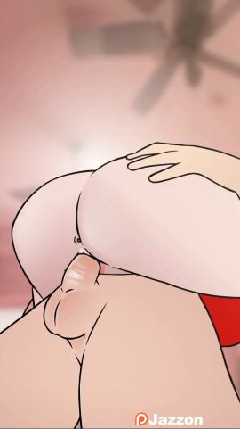 animated cum cum_dripping_out_of_pussy cum_in_pussy cum_inside cumming_inside female floppy_cock grabbing_ass jazzon male penis pizza_girl_(jazzon) pussy sex