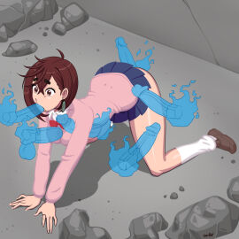 1girls 2024 2d armpit_fetish artist_name artist_signature ayase_momo bent_over blowjob breasts brown_eyes brown_hair bushy_eyebrows clothed_female clothing dandadan disembodied_penis female female_protagonist floating_dicks floating_penis forced_oral gangbang ghost ghost_dick grillo gyaru hot_dogging human human_female human_only kogal loose_socks male matching_hair/eyes miniskirt multiple_penises on_knees oral outercourse paizuri penis school_uniform short_hair spirit suprised teenage_female teenager transparent_penis