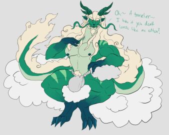 2024 4_fingers alternate_species anthro asian_clothing balls balls_outline barbel_(anatomy) barefoot beard biped bulge claws clothed clothing cloud colored colored_line_art countershade_face countershade_torso countershading daikuhiroshiama dark_feet dark_hands detailed_bulge dialogue digital_drawing_(artwork) digital_media_(artwork) digitigrade dragon east_asian_clothing eastern_dragon english_text eyebrows facial_hair feet fingers flesh_whiskers full-length_portrait fundoshi fur genital_outline grammatical_error green_body green_nipples green_nose grey_background hair hi_res horn japanese_clothing johnny_(daikuhiroshiama) light_stripes long_hair looking_at_viewer male masculine_male mature_anthro mature_male multicolored_body muscular muscular_anthro muscular_male mythological_creature mythological_scalie mythology nipples non-mammal_nipples open_mouth pecs penis penis_outline portrait pubes pupils scalie simple_background sitting sitting_on_cloud slit_pupils solo spread_legs spreading striped_body striped_legs striped_shoulders stripes tail tail_tuft talking_to_viewer tan_beard tan_body tan_eyebrows tan_fur tan_hair tan_pubes text thick_eyebrows toe_claws toes tuft two-tone_body underwear white_clothing white_fundoshi white_underwear yellow_eyes