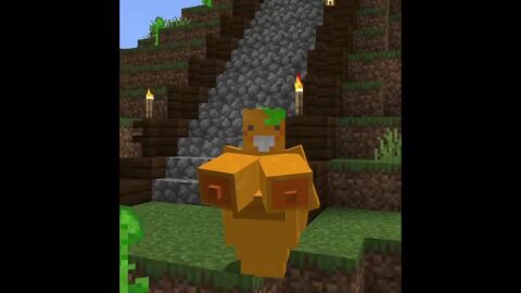 1girls 3d areolae ass barefoot breasts citrus_(orangejuicemann) completely_nude completely_nude_female female female_only full_body huge_ass huge_breasts minecraft minecraft_mod naked naked_female nipples nude nude_female orangejuicemann original solo solo_female tagme twerking video