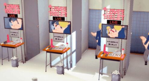 3boys 3d_animation 3girls after_school animated animated_gif artist_request big_breasts black_hair blonde_hair boobs_bigger_than_head boobs_out bouncing_boobs bouncing_breasts bouncing_tits breasts breasts_bigger_than_head breasts_out clothed_female_clothed_male clothed_male_clothed_female clothed_sex female fucked fucking gif glasses hands_on_legs happy_female happy_sex huge_breasts jiggling_boobs jiggling_breasts jiggling_tits koikatsu large_breasts legs_spread legs_up looking_at_partner looking_happy male open_clothes original original_characters penis penis_in_pussy ponytail pounding_pussy pussy school_bathroom school_boys school_girls school_sex school_uniform sex sex_in_school sexual_relief_duty sexy sexy_body sexy_breasts student_council_president students tagme tits_bigger_than_head tits_out toilet toilet_sex ugoira voluptuous voluptuous_female voluptuous_teenager yellow_hair