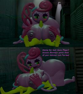 3d 3d_(artwork) 69_position areolae ass big_ass big_breasts breasts dominant_female female female_on_top green_eyes licking_penis licking_pussy male male/female mommy_long_legs monster_girl nightmare_waifu nipples nude nude_female nude_male paizuri penis pink_skin poppy_playtime protagonist_(poppy_playtime) pussy skulltronprime969 tagme
