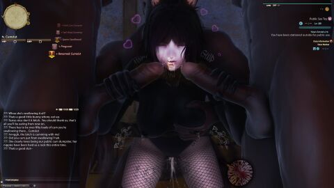 3d ahe_gao ambiguous_penetration black_hair breasts bukkake clothed_sex cock_drunk cock_focus cock_hungry cock_in_face cock_milking cock_worship crying crying_with_eyes_open cum cum_drip cum_dump cum_dumpster cum_in_mouth cumshot cumshot_in_mouth cumstring cutebuneira dark-skinned_male dark_skin defeat defeat_sex defeated defeated_hero defeated_heroine defeated_with_sex dialogue enslaved female final_fantasy_xiv fishnet_stockings fishnets forced_arousal forced_orgasm forced_prostitution from_behind from_behind_position gameplay_mechanics gangbang gangrape gokkun gpose_(ffxiv) grope grope_breast grope_chest groped groped_from_behind gropeing groping groping_breasts groping_through_clothes gulp gulping hand_on_breast handjob hard_nipples heart hearts_around_head holding_cock holding_penis impregnating_rape impregnation lactating lactating_nipples lactating_through_clothing lactation lactation_through_clothes lactation_without_stimulation latex leotard male messy messy_hair mind_break mind_broken mindbreak ovum penis pokies pregnant public public_humiliation public_sex public_use renamed ruined_makeup sex_slave slave slave_girl slave_market sperm sperm_meets_ovum submissive swallowing swallowing_cum tamed tearing_up tears tears_of_pleasure tears_on_cheek turned_on viera white_body x-ray