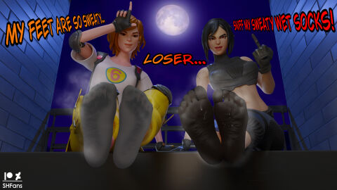 2girls 3d 3d_(artwork) 3d_model 3d_render april_o'neil artist_logo artist_name artist_signature black_hair captions comic comic_page deviantart dirty_feet english_text feet feet_fetish feet_focus feet_smell feet_sniff feet_together feet_up female female_focus female_only femdom femdom_caption foot_fetish foot_focus foot_worship footwear fortnite fortnite:_battle_royale fuck_you gesture humiliating humiliation humiliation_fetish journalist karai kneeling looking_at_viewer loser loser_gesture middle_finger musk musk_clouds musk_fetish musky musky_feet night ninja patreon patreon_artist patreon_exclusive patreon_link patreon_logo patreon_url patreon_username pov pov_eye_contact pov_feet presenting presenting_feet raised_leg red_eyes red_hair rooftop shfans shoes_removed sniffing sniffing_feet sniffing_musk socks sweat sweatdrop sweating sweaty sweaty_feet sweaty_legs tmnt_(fortnite) viewer_pov young