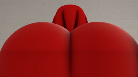 3d anthro ass ass_focus big_ass big_butt cjwill94 echidna facesitting huge_ass huge_butt knuckles_the_echidna male male_only non-human solo sonic_(series) sonic_the_hedgehog sonic_the_hedgehog_(series) toony