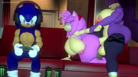 1boy 1futa 1girls 3d 3d_(artwork) 3d_animation 3d_model 4k amy_rose amy_rose_(kabalmystic) animated anthro areolae arm_grab arm_pull_doggy_style balls big_breasts big_penis blue_skin bouncing_breasts breasts completely_nude cucked_by_futa cucked_by_mother cuckold distracted doggy_style female female_penetrated furry furry_only futa_milf futa_on_female futanari gaming gloves green_eyes headphones hedgehog intersex kabalmystic leviantan581re locked_the_fuck_in long_hair male milf monster_energy mostly_nude mother_and_son's_girlfriend mp4 nipples no_sound nude nude_female nude_futa oblivious penis pink_body pink_fur playing_videogame purple_body purple_fur purple_hair queen_aleena queen_aleena_(kabalmystic) sega sex sonic_(series) sonic_the_hedgehog sonic_the_hedgehog_(kabalmystic) sonic_the_hedgehog_(series) sonic_underground source_filmmaker stealth_sex testicles thighhighs unaware video video_game video_games