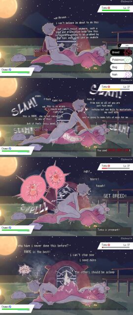 anaconda_fertilization anthro ass background balls big_ass big_balls big_breasts big_penis breasts breeding campfire camping champaanimation champi_(oc) choker comic cum cum_in_pussy cum_inside dialogue dirty_talk ditto dominant dominant_male english_text explicitly_stated_nonconsent female femboy femboy_on_female feminine_male forced_creampie forced_impregnation full_comic girly hp_bar hud huge_ass huge_cock huge_penis imminent_penetration imminent_rape imminent_sex imminent_vaginal impregnation interspecies_impregnation interspecies_sex laying_down laying_on_stomach long_hair long_penis male male/female male_penetrating male_with_breasts mushroom mushroom_humanoid naked naked_female non-con non-consensual nude nude_female nude_male penis pillow pokemon pokemon_(species) pussy raped_female rough_sex size_difference sleep_molestation sleep_sex sleeping small_but_hung small_dom_big_sub somnophilia sperm_cell sperm_meets_ovum squished_breasts steam steaming_body steamy_breath steamy_penis text tinkaton unaware uncensored unconscious unwanted_creampie unwanted_impregnation vaginal_insertion vaginal_penetration vaginal_sex veiny_penis watermark x-ray