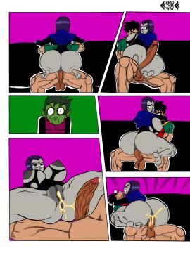 1girls 2boys angry anus ass ass_crack ass_focus assjob backboob balls balls_clench ballsack beast_boy bent big_ass big_breasts big_butt big_penis black_hair breasts butt_crack buttjob cheating cheating_girlfriend child_bearing_hips cleaned cloak clothes clothing comic cowgirl_position cucked_by_friend cuckold cum cum_in_pussy cum_inside dc dc_comics dick_grayson doompypomp edited erection female female_on_top forced_orgasm fucked_silly garfield_logan goth green_hair green_skin grey_skin gritted_teeth huge_ass huge_breasts huge_cock large_ass large_breasts looking_at_ass male muscles muscular muscular_male netorare ntr out outerwear over penis puffy_nipples purple_eyes purple_hair pussy rachel_roth raven_(dc) ripped_clothing ripped_muscles ripping robin_(dc) robin_(dick_grayson) sex short_hair straight teen_titans testicles testicles_clench textless textless_version thick_thighs tight_clothing torn twerk twerking twerking_on_dick vagina vaginal_penetration vaginal_sex wide_hips