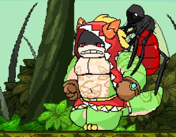 ambiguous_gender animated anthro anzeray arthropod blood_in_mouth blood_sucking bodily_fluids death dipteran drain drinking drinking_blood duo fatal female feral flying insects lizardman low_res male male/female mosquito munch_(tribal_hunter) parasite scalie tribal_hunter vampire vampirism