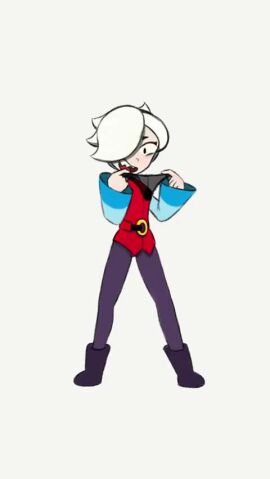 ass brawl_stars clothed clothed_female colette_(brawl_stars) panties perro_hambreado smelling smelling_clothes smelling_underwear smile smiley_face supercell tagme underwear video white_hair white_skin