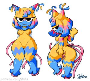 anthro colorful dahs dandy's_world female gyatta pinata roblox tagme thick_thighs yatta_(dandy's_world)