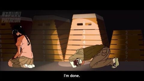 1boy 1girls 2d 2d_animation ahoge alury_(voice_actor) aluryva animated anime anime_style araragi_koyomi artist_name audible_speech bakemonogatari big_breasts black_hair blush bottomless bouncing_breasts bowing bowing_down braid breast_focus breasts clothed_sex cum cum_on_body cum_on_face cum_on_hair cumshot cumskeleton dark_hair dialogue doggy_style english english_audio english_dialogue english_subtitles english_text english_voice_acting facial female giant_breasts glasses grabbing_another's_breast grabbing_from_behind groping gym_storeroom half-dressed hanekawa_tsubasa indoors kizumonogatari large_breasts long_hair long_video longer_than_2_minutes longer_than_30_seconds longer_than_one_minute male missionary missionary_position misuzugon moaning monogatari_(series) music naoetsu_high_school_uniform navel nipple_stimulation nipple_tweak nipples nipuru_studio no_bra no_panties official_style open_clothes open_shirt opennsfwsp penetration penis pink_shirt purple_eyes pussy school_uniform sex sex_from_behind shiny_skin shirt short_hair shorter_than_3_minutes skirt sound sound_effects squeezing squeezing_breast straight straight_sex subtitled sweat tagme tummy twin_braids twitter_username uncensored vaginal_penetration video voice_acted