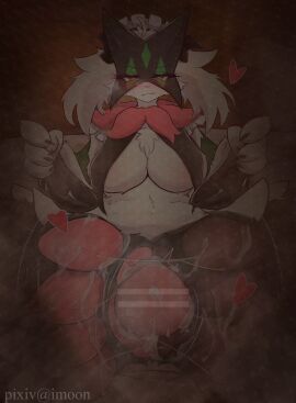 4_fingers 4_toes anthro barefoot big_breasts black_clothing black_footwear black_legwear black_socks black_stockings black_thigh_highs black_thigh_socks blush bodily_fluids boots breast_curtains breasts censor_bar censored censored_genitalia censored_penis claws clothing cum cum_on_clothing cum_on_feet cum_on_footwear cum_on_legwear cum_on_socks cum_on_soles cum_on_stockings cum_on_thigh_highs domestic_cat dominant dominant_female duo feet felid feline felis female female_on_human fingers first_person_view foot_fetish foot_focus foot_play footjob footwear furry generation_9_pokemon genital_fluids genitals heart_symbol hi_res high_heeled_boots high_heels human human_on_anthro human_pov humanoid_feet interspecies legwear maid_hat maid_headdress maid_uniform male male/female male_on_anthro male_on_bottom male_pov mammal meowscarada musk musk_clouds musky_feet nails nintendo on_bottom pantyhose pawpads paws penile penis plantigrade pokemon pokemon_(species) sex shoes smelly smelly_feet smelly_socks smile sock_fetish sockjob socks socks_removed soles steamy_feet stink_fumes stockings submissive submissive_male sweat sweaty_feet thigh_highs thigh_socks toe_claws toes two-footed_footjob uniform yimoon640