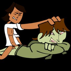 2boys animated anpric_mierda ezekiel_(tdi) gay_sex grrr male male_only noah_(tdi) total_drama_island xd