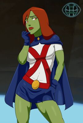 animated eye_of_the_beholder miss_martian shapeshifter young_justice
