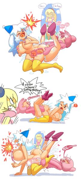 comic cum cum_in_pussy cum_inside cumby_(minus8) female femboy femboy_on_female kirby kirby_(series) male minus8 poppy_bros._jr. pussy straight tagme tiff_(kirby) x-ray