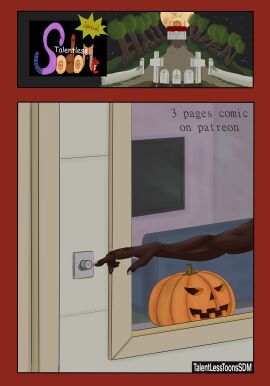 comic halloween interracial pumpking tagme talentlesstoonssdm