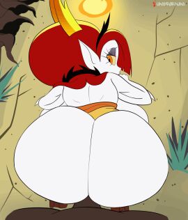 1boy 1girls anal anal_penetration anal_sex animated animated_gif anus ass backshot backshots bent_over big_ass big_breasts big_penis bouncing_ass breasts breasts_out bubble_ass bubble_butt busty clothing dark-skinned_male dark_skin demon demon_girl doggystyle dress dress_lift fat_ass female gif heels hekapoo horns huge_ass huge_breasts human jiggle jiggling_ass large_ass large_breasts looking_at_viewer looking_back male male_pov massive_ass no_panties nude nude_male outdoors penis pov red_hair shoes star_vs_the_forces_of_evil thick_ass thick_thighs twerking underground_(artist) white_skin wide_hips