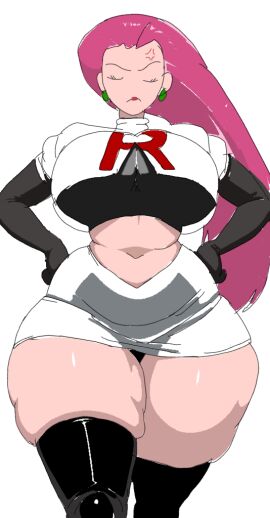 annoyed female jessie_(pokemon) mature_female milf sailorannie2005 tagme
