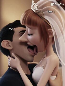 ai_generated best_girl despicable_me edit illumination_entertainment lucy_wilde tagme video wedding