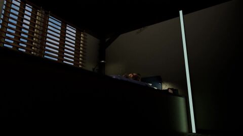 1female 1male bedroom black_hair blue_eyes brown_eyes brown_hair climax couple_love couple_sex eye_contact hand_on_chest hand_on_head kissing looking_at_another marvel marvel_rivals moaning naked naked_female naked_male on_back on_bottom on_top on_top_of_another peter_parker psylocke psylocke_(marvel_rivals) psylocke_(sai) psylocke_(sai)_(vengeance) spider-man spider-man_(marvel_rivals spidersai tagme video