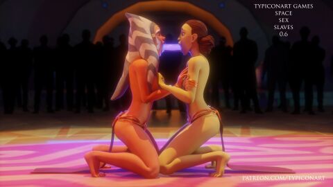 1girls 2girls 3d ahsoka_tano airress3d_(3d-modeller) alien alien_girl alien_humanoid ass barriss_offee belly belly_button belly_dancer belly_dancer_outfit big_ass big_dick big_dildo big_penis blender blender_(artwork) blender_(software) blender_cycles blowjob blowjob_face breast_grab breasts clone_wars dick dildo double_blowjob double_dildo double_dildo_deepthroat double_penetration female green_body green_skin half-dressed half_naked harem harem_girl harem_outfit long_dick long_dildo lucasfilm orange_body orange_skin pain patreon patreon_username penis public public_nudity public_sex scared scared_expression scared_face self_upload shameless shared_dildo shared_object_insertion sitting slave slave_ahsoka slave_bikini slave_collar slave_leia_(cosplay) slave_outfit smile smiling smiling_at_viewer spread_legs star_wars submissive submissive_female the_clone_wars:_season_seven thighs togruta touching typiconart video_games watch watching watching_masturbation watching_sex yuri