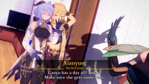 1boy 2girls aether_(genshin_impact) animated anti-ntr balls ballsack bed big_cock big_penis blonde_hair blonde_hair_male blonde_male blue_hair blue_hair_female breasts cant_see_the_haters cock cum cum_in_pussy cum_inside female female_penetrated ganyu_(genshin_impact) genshin_impact hair horn horns hoyoverse huge_cock koikatsu large_balls large_cock large_penis large_testicles male male/female male_penetrating male_penetrating_female mihoyo missionary missionary_position missionary_sex no_sound penetration penis penis_on_face sex shorter_than_30_seconds straight straight_sex tagme vagina vaginal_penetration vaginal_sex vein veins veins_on_cock veins_on_dick veins_on_penis veiny_penis video xianyun_(genshin_impact)