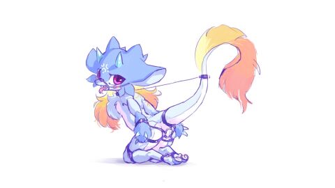 2024 arms_tied ass big_ears blush bondage bound breasts fan_character female fur gag gagged guardian_spirit harvie_sorroway_(artist) hi_res hooves horn legs_tied legs_together looking_at_viewer microsoft nude open_mouth ori_(series) presenting small_breasts solo submissive submissive_female tail tail_bondage tail_tied tail_tuft tongue tuft xbox_game_studios