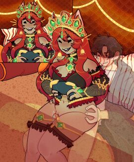 1boy 1girls aliciaxlife bottomless crown female gaming grinding indie_virtual_youtuber invisible_male jewelry male male/female penis penis_between_thighs queen rat_ears sketchventures solo_leveling stealth_sex sung_jin_woo tagme thigh_sex thighjob virtual_youtuber vtuber