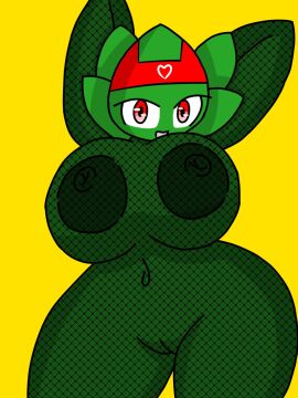 1girls anthro anthrofied ass breasts female fishnets flora_fauna plant plant_girl plant_humanoid plantie plants_vs._zombies plants_vs_zombies popcap_games pussy strawberry50301 weed_(pvz)