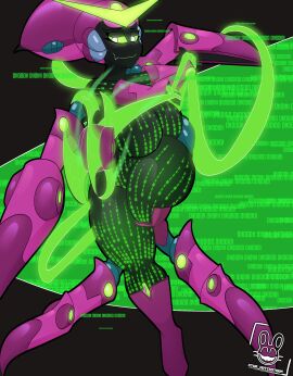 1girls big_ass big_breasts big_butt brawl_stars charlie_(brawl_stars) charlie_virus(brawl_stars) female female_only sexy_pose virus