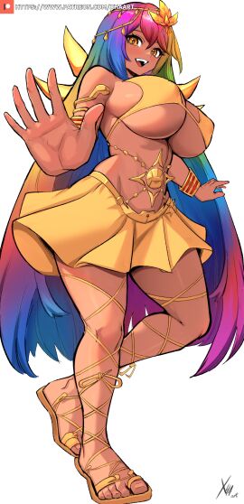 breasts commission female oc original original_character solo tagme xhaart