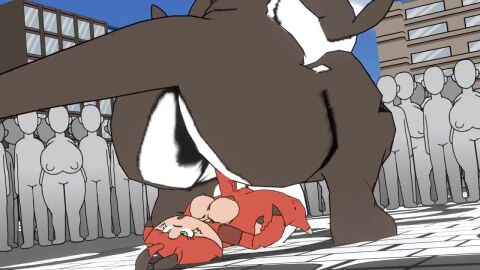 2-ban_(artist) 2futas 3d_animation anus big_penis crab_girl crowd cum cum_inside futa_on_futa futanari huge_ass huge_balls orgasm sex shark_girl shellki_(2-ban) sinni_the_orca_(2-ban) size_difference sound tagme video