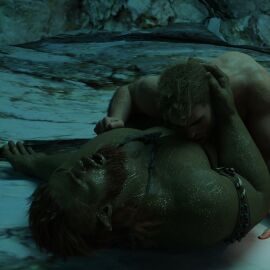 1human 1orc 2boys 3d 3d_model collared dom/sub dominant_orc gay gay_couple gay_kissing gay_male ginger_hair green_body green_skin hairy_arms in_love interspecies interspecies_yaoi kissing loving_couple making_love making_lovers male male/male male_bonding male_only masculine_bottom masculine_slave multiple_boys multiple_males muscle_bottom muscles oc orc_on_human original original_characters outdoor_nudity outdoor_sex outdoors red_hair romantic_couple sensual submissive_human sweaty sweaty_body tagme wereorc_(artist) wet_body wet_skin willing_sub yaoi