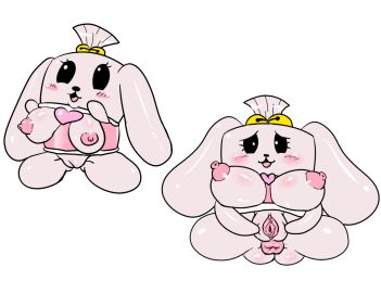 1girls 2d breasts breasts_out canimals clitoris color digital_drawing_(artwork) dog_girl domestic_dog female labia_majora mimi_(canimals) poodle pussy vooz_character_system