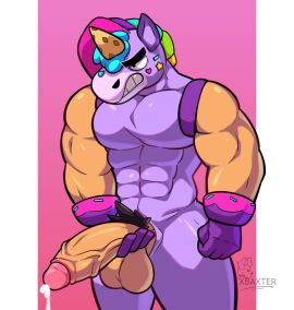 1boy 2024 abs anthro anthro_focus anthro_only anthro_solo balls barrybr baxter7020 berry_(brawl_stars) bfad big_balls big_penis brawl_stars bs23074 cone digital_drawing_(artwork) digital_media_(artwork) glans gloves grabbing_penis holding_penis ice_cream ice_cream_cone male male_anthro male_focus male_only muscles muscular muscular_anthro muscular_male pecs pectorals penis penis_grab solo solo_anthro solo_focus solo_in_panel solo_male suit testicles unicorn unicorn_humanoid vein veiny_penis