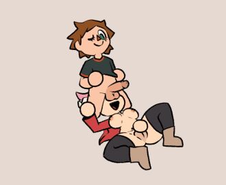 1boy 1girls animal_crossing animal_crossing_boy animal_crossing_girl animated balls balls_on_face big_balls big_breasts big_penis bottomless breasts clothed clothing emma_(animal_crossing) erection female huge_cock human light-skinned_female light-skinned_male light_skin male male_on_female masturbation mostly_nude on_back only_player partially_clothed penis puffy_pussy pussy self_upload sirwillydingdong smooth_balls smooth_penis straight villager_(animal_crossing)