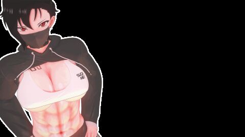 1girls 3d animated bouncing_breasts breasts female looking_at_viewer nora_(snats) snats solo transparent_background twisted_world_(game) walking