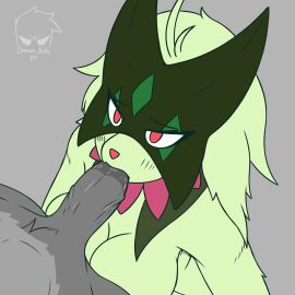 1:1 2024 animated anthro ass big_ass big_breasts big_butt blush blush_lines bodily_fluids breast_squish breasts canid canine canis closed_eyes digital_media_(artwork) dmoon duo erection felid feline fellatio female female_penetrated fur furry generation_9_pokemon genital_fluids genitals green_body green_fur green_hair grey_body grey_fur hair half-closed_eyes hi_res kneeling kneeling_oral_position looking_up male male/female male_penetrating male_penetrating_female mammal meowscarada narrowed_eyes nintendo nude onomatopoeia open_mouth oral oral_penetration penetration penile penis pokemon pokemon_(species) red_eyes saliva sex short_playtime simple_background sound_effects squish standing standing_sex tail text thick_thighs tongue tongue_out wolf