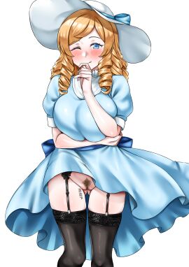 1girls artist_request ass big_breasts breasts female lady_(pokemon) lady_(pokemon_dppt) milf nintendo npc_trainer nude pokemon pokemon_dppt pubic_hair pussy tagme vagina