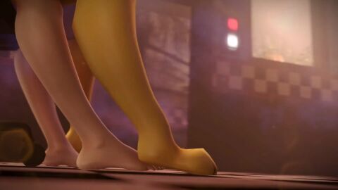 chiku femdom five_nights_at_freddy's nyash_(artist) reverse_cowgirl_position sound tagme video