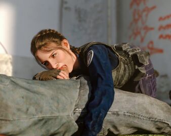 3d 3d_(artwork) 3d_model blowjob bottomless_female brown_eyes brown_hair caught clothed_sex enemies enemies_with_benefits female female/male hairy hairy_male joel_miller male male/female naughty_dog npc oral oral_insertion oral_penetration oral_sex original_character outdoor_sex outdoors penis riding riding_cock straight straight_sex the_last_of_us thelustofuspt2